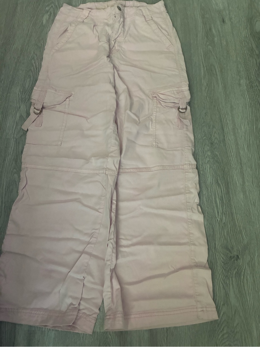 American Eagle Outfitters Pastel Pink Cargo Pants